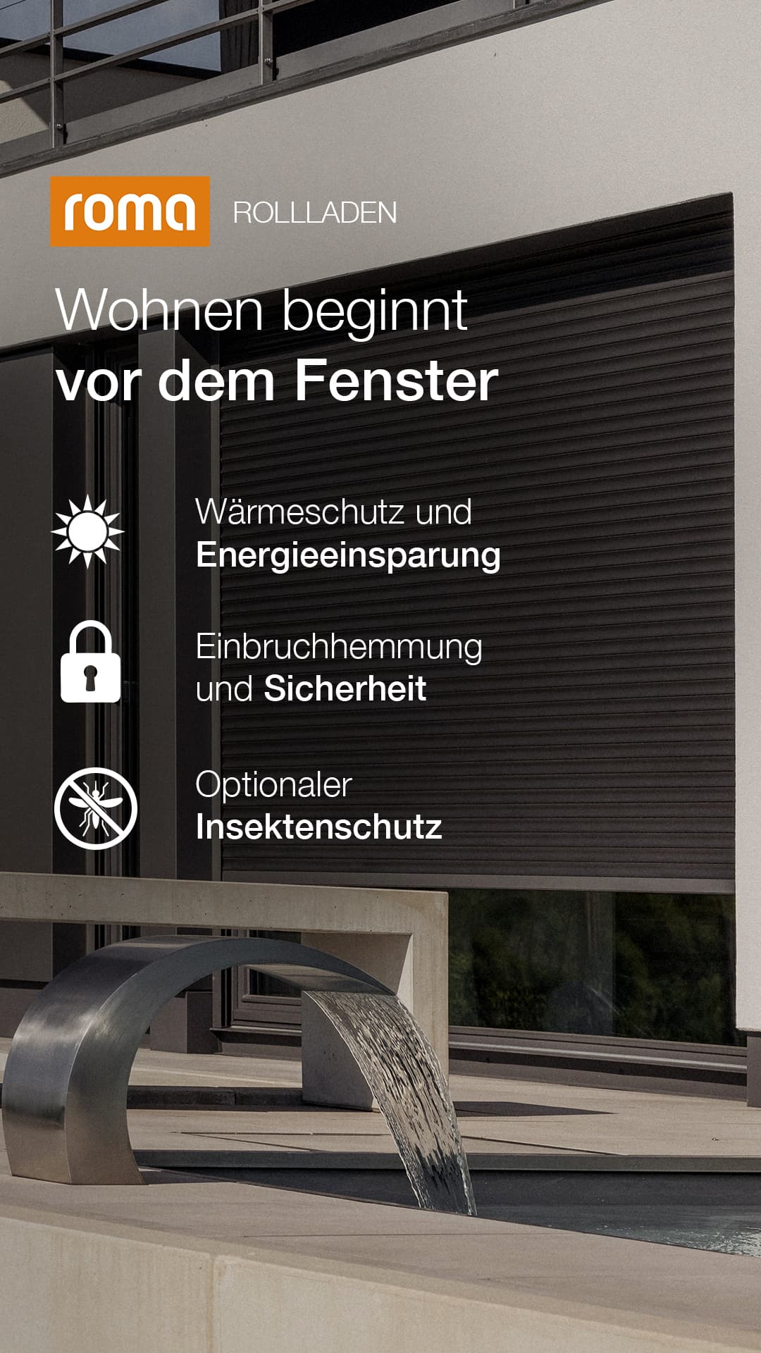 Rollladen Sonnenschutz